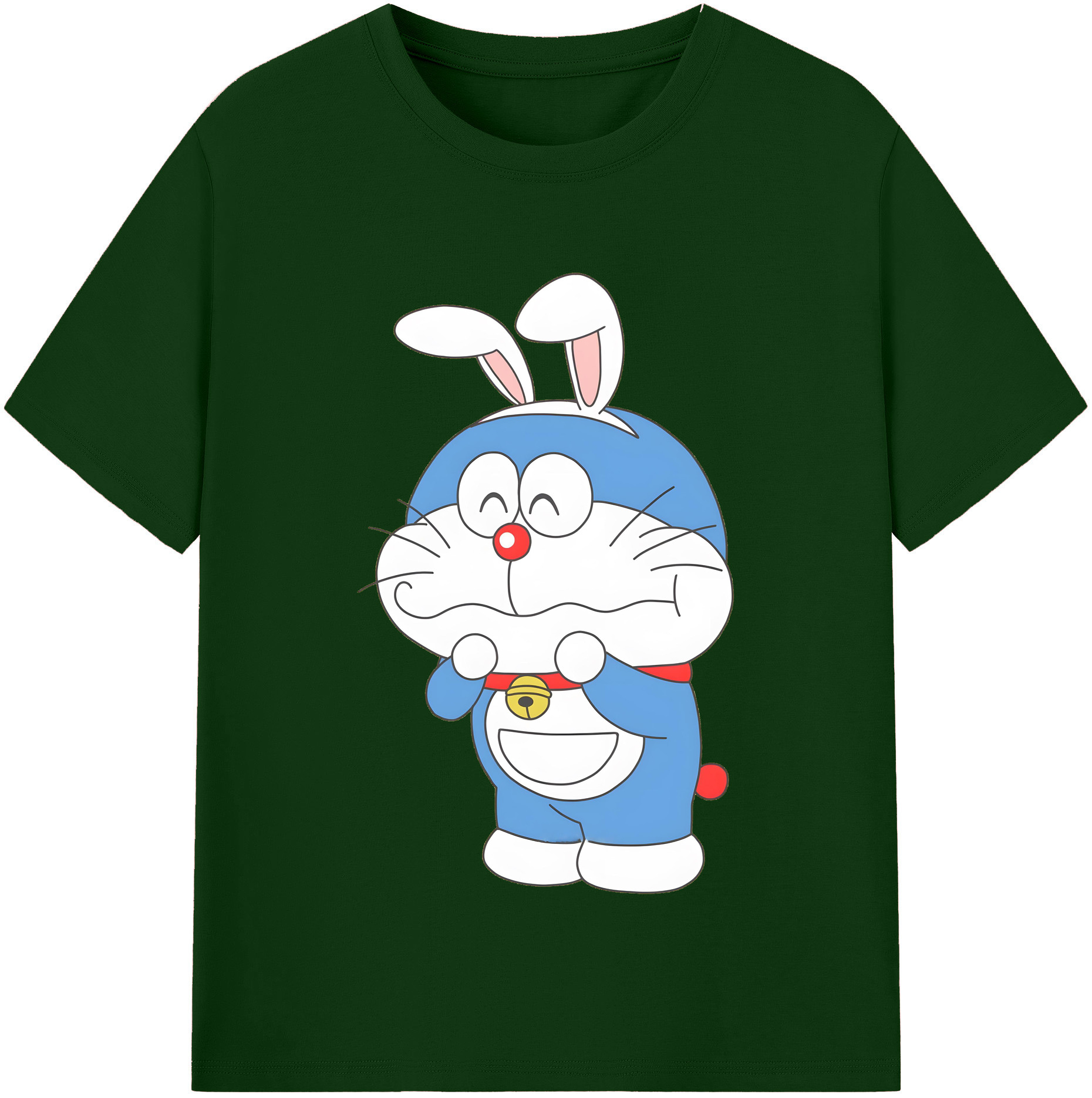 （画像用） ドラえもん Doraemon 綿100％半袖Tシャツ（フロントプリント）